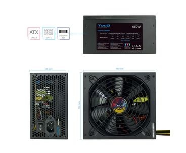 FUENTE ALIM. ATX 650W TOOQ