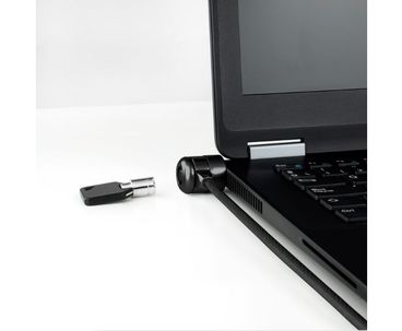 CABLE LOCK DE SEGURIDAD CON LLAVE PARA PORTATILES 1.5M GRIS TOOQ