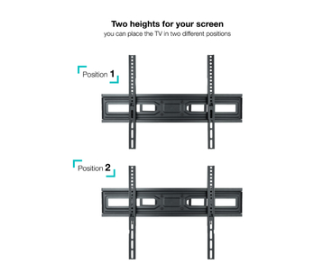 SOPORTE PARED-TV 37"-80" LP7866TN-B TOOQ