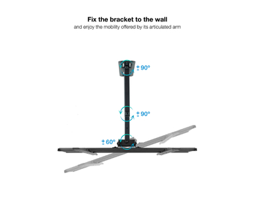 SOPORTE PARED-TV 32"-55" LP7843TN-B TOOQ