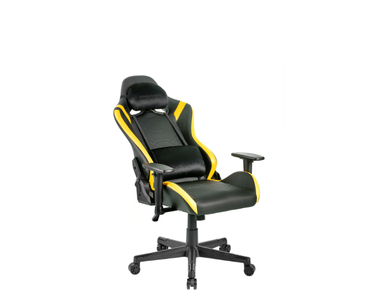 SILLA MGC-PRO AMARILLO CUERO SINTETICO MARS GAMING