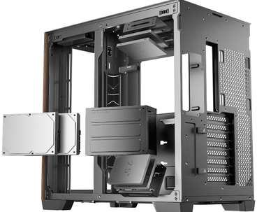 CAJA TORRE E-ATX C8 MADERA NEGRO ANTEC