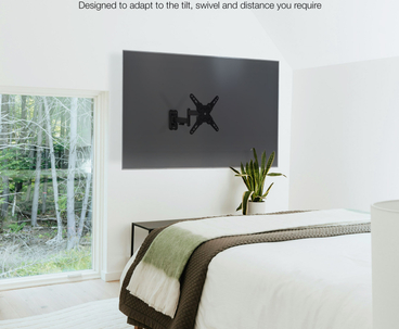 SOPORTE PARED 13"-43" GIRO/INCLINABLE LP1344TN-B TOOQ