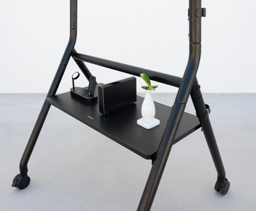 SOPORTE SUELO CON RUEDAS iDREAMS 37''-86'' NEGRO TOOQ