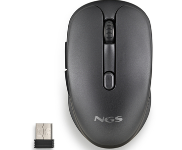 RATON EVO SPOOK WIRELESS NEGRO NGS