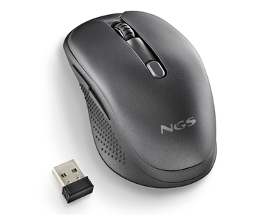 RATON EVO PEEP WIRELESS NEGRO NGS