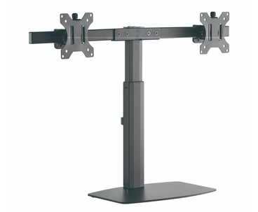 SOPORTE MESA 2 MONITORES 17''-27'' BLACK TOOQ