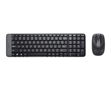 TECLADO + RATON WIRELESS MK220 NEGRO LOGITECH