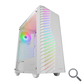 CAJA SEMITORRE ATX MC-VOLT ARGB BLANCO MARS GAMING