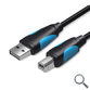 CABLE USB 2.0 MINI USB/M A USB TIPO-B/M 5 M NEGRO VENTION