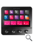 PLATAFORMA DE CONTROL MSD-PRO NEGRO MARS GAMING