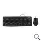 TECLADO + RATON WIRED NEGRO COO-KTR-01U COOLBOX